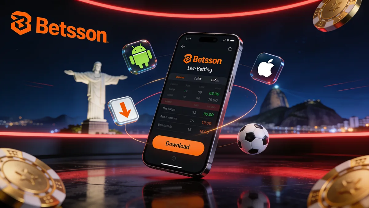 Visão Geral do Aplicativo Betsson para jogadores no Brasil